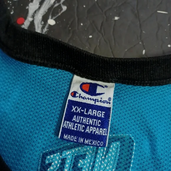 New Jersey Nets vintage 90s Vice City alternate NBA x Champion basketball jersey - Picture 7 of 10